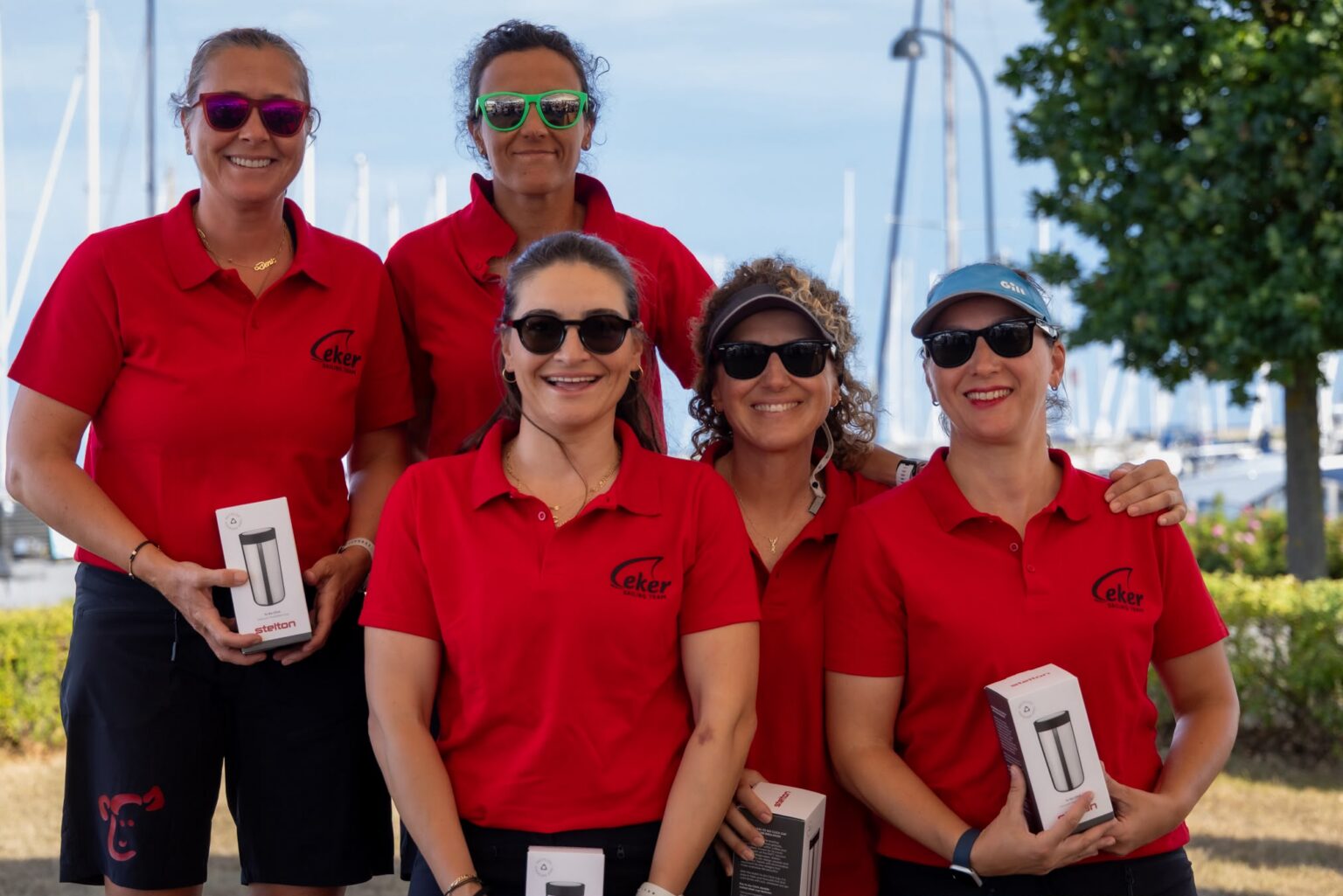 Eker Efsane Women Sailing Team şampiyona sonrası