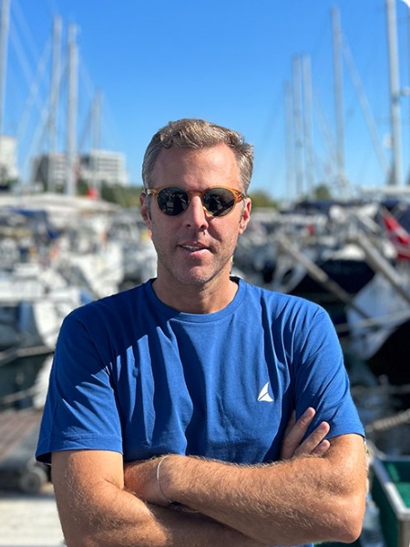 Levent Peynirci, founder of Cheese Sailing